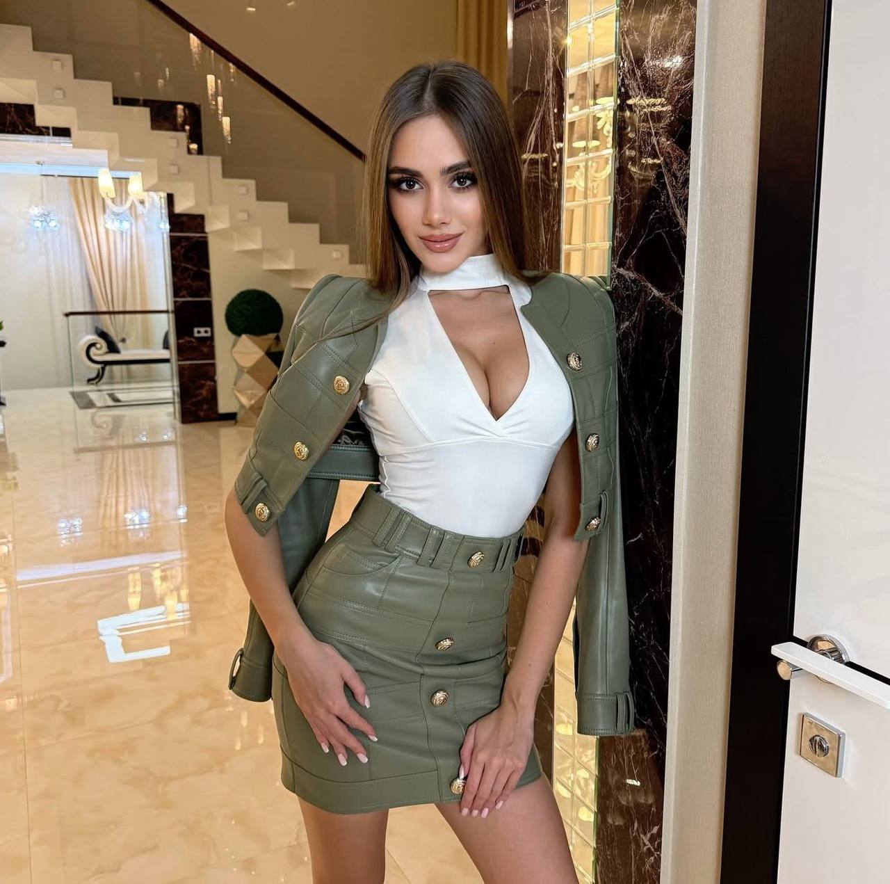 Swiss two piece fancy women wear