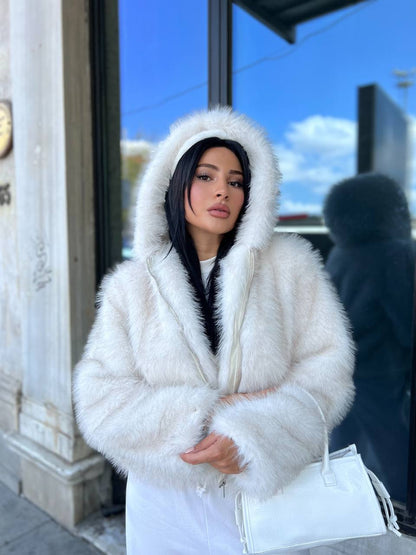 Zari women genuine wool coat