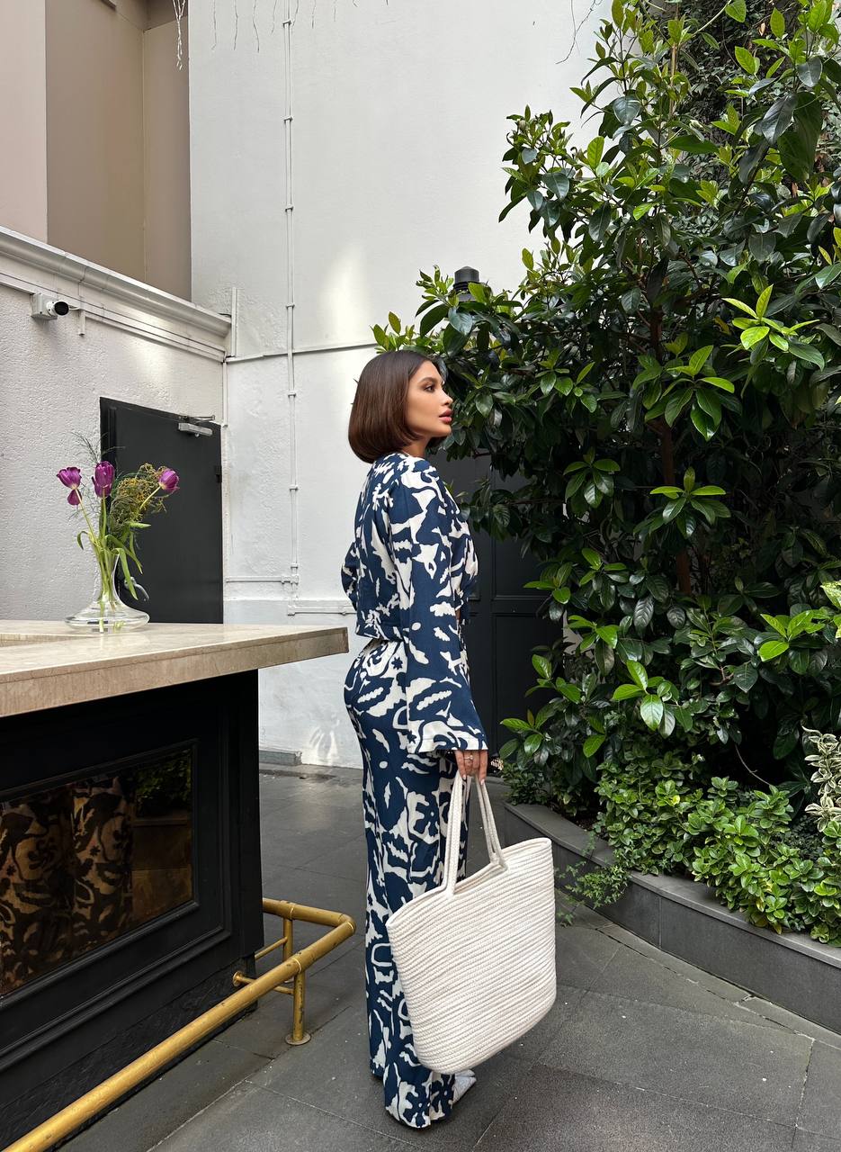 Roland two piece floral women summer wear