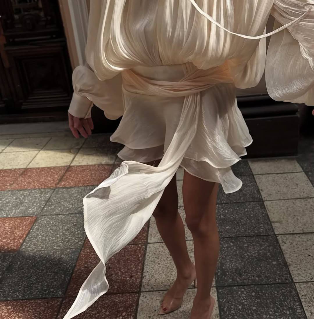 VANESYA FABRIC DRESS WİTH SHORT🩲