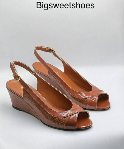 Mario wedged women shoes