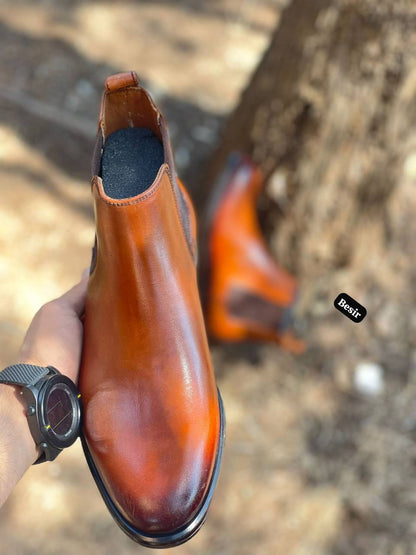 Fellas genuine leather men boots