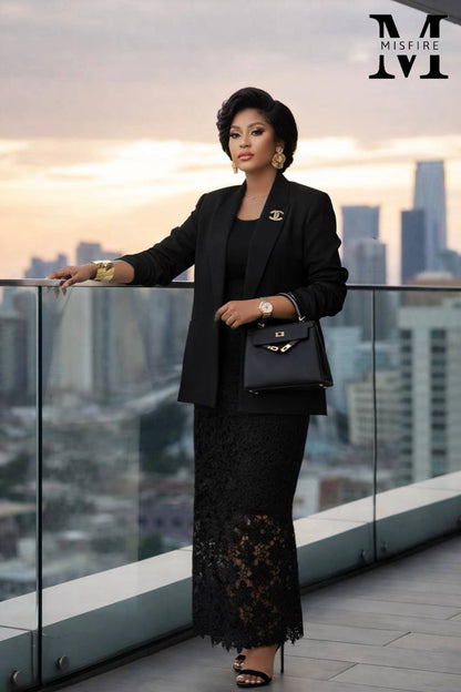 Queen Ladies Jacket Dress